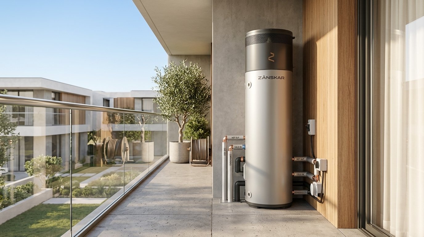 Zānskar Thermodynamic Central Heat Pump Water Heater