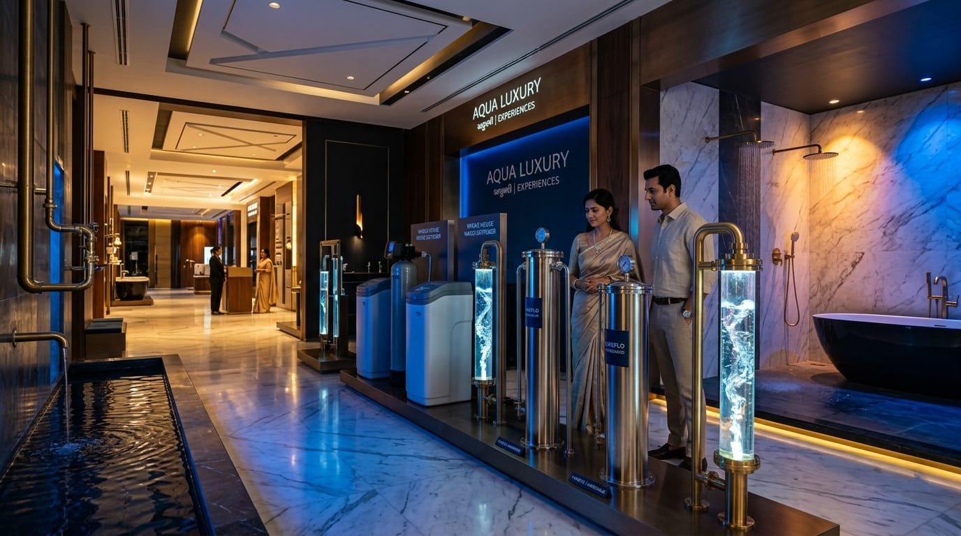 Main Live Water Display Area